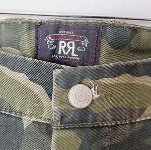 RRL Double RL Men's Camo Jogger Cargo Pants Multi Pockets Size 34 x 33